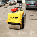 Mini compactador de rodillos compactadores de doble tambor de empuje manual FYL-S600CS